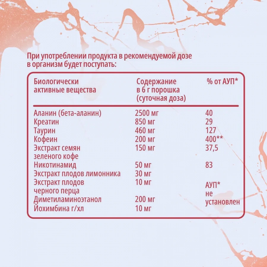 Bezoom Rocket предтренировочный комплекс со вкусом "Сливочный персик" (30 порций)